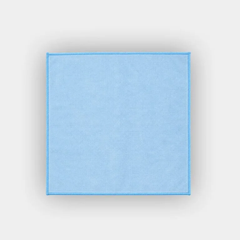 Lavetă microfibră geamuri auto SIR 300 GSM 40x40 cm albastră