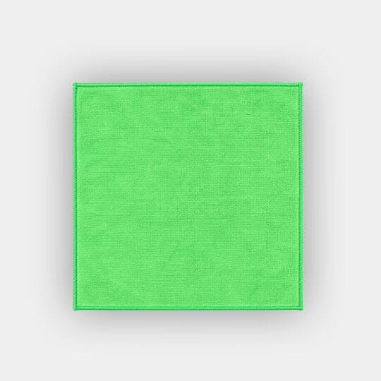 Lavetă auto pentru praf din microfibră SIR, 300 GSM 40x40 cm verde
